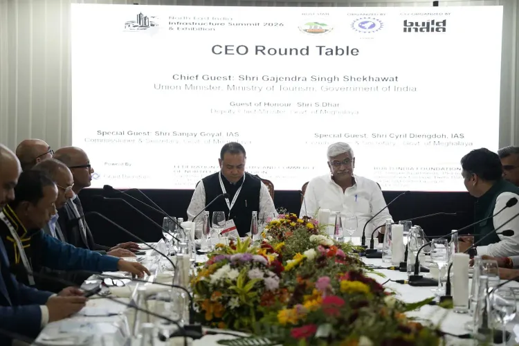 Shekhawat attends CEO Roundtable on tourism at summit sidelines