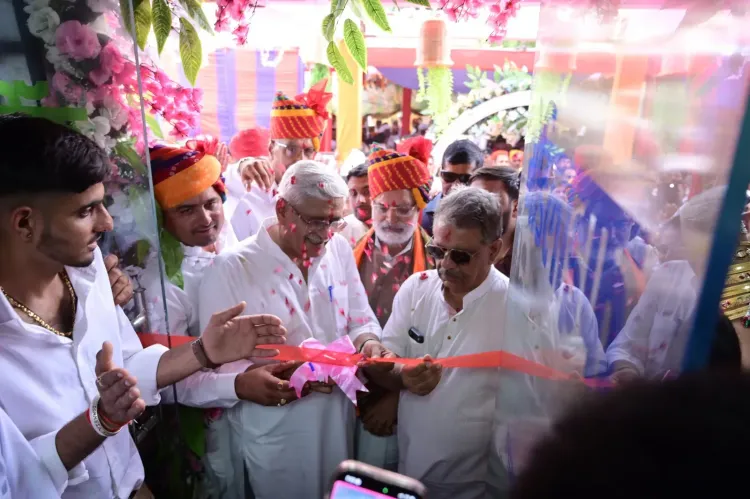 Shekhawat attends Medilife Hospital launch in Lohawat