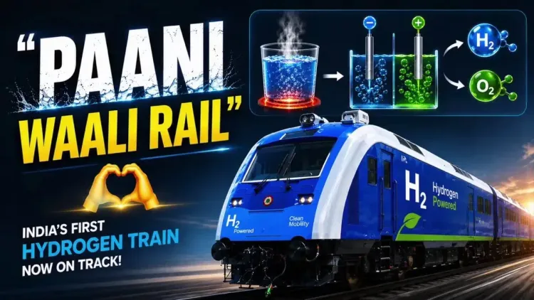 Shekhawat hails India's first hydrogen train on Jind-Sonipat route