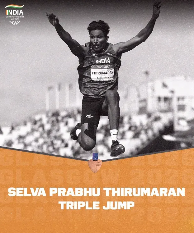 Shekhawat hails India's triple jump double podium at CWG 2026