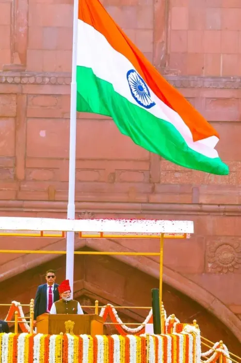Shekhawat hails Modi's 'Saptadhara' vision on Independence Day