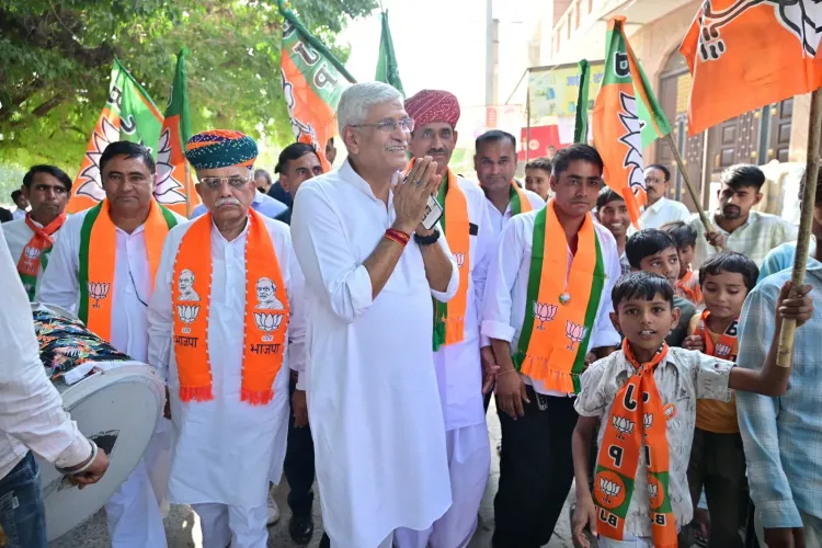 Shekhawat Holds Village Chaupal in Jodhpur for Panchayat Polls