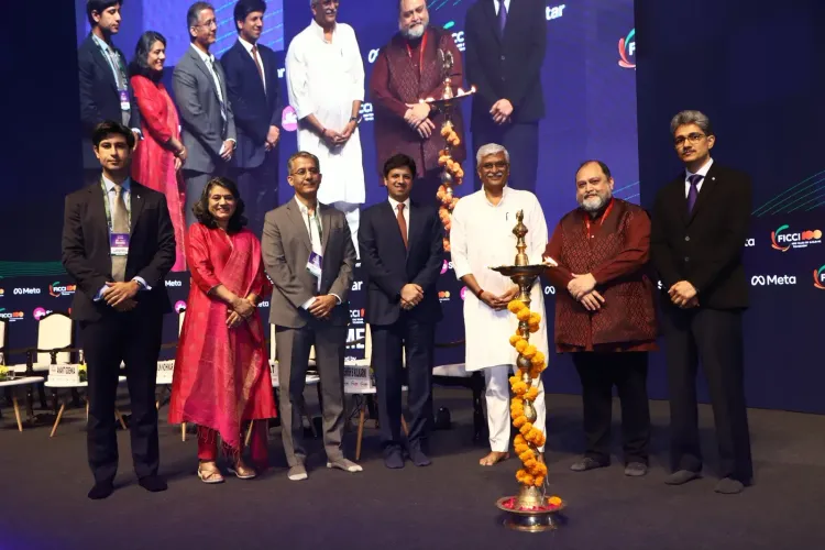 Shekhawat Inaugurates FICCI FRAMES 26 in Mumbai