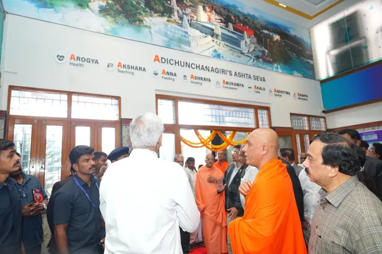 Shekhawat Inaugurates Super Speciality Centre, Ayurvedic College in Bengaluru