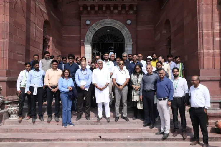 Shekhawat Inspects Yuge Yugeen Bharat Museum Progress