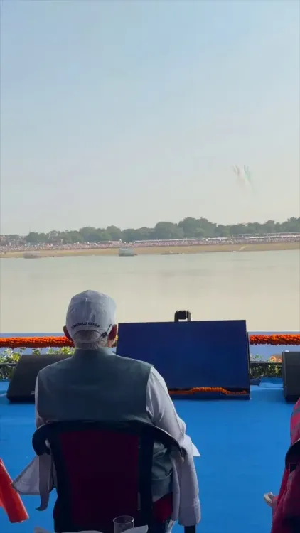 Shekhawat Invokes Ganga and Airpower in Pride Post