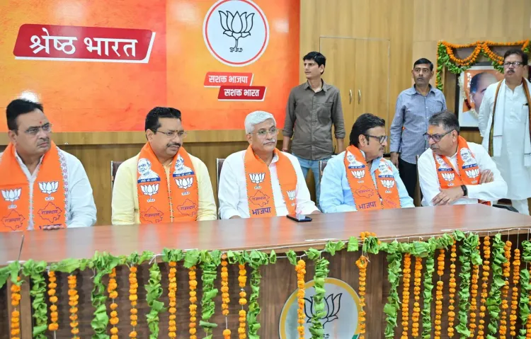 Shekhawat joins BJP rally for Rajya Sabha nominees in Jaipur