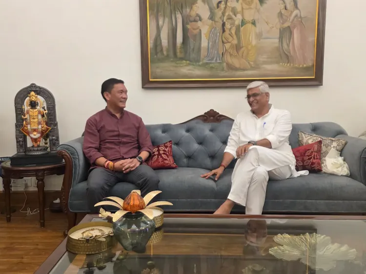 Shekhawat meets Arunachal CM Pema Khandu on culture, tourism