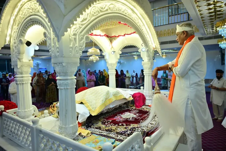 Shekhawat Offers Thanksgiving Ardas at Jodhpur Gurudwara After Bengal Poll Wins