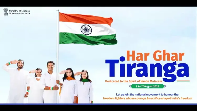 Shekhawat Rallies Nation Behind Har Ghar Tiranga Ahead of Independence Day