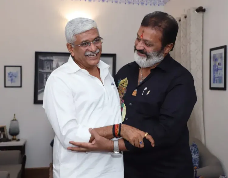 Shekhawat Wishes BJP Colleague Suresh Gopi on Birthday