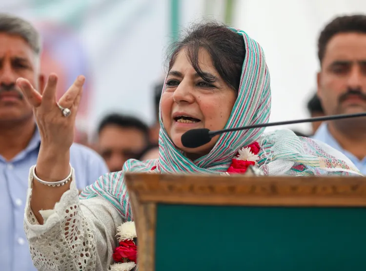 Is Mehbooba Mufti Seeking Attention with Controversial Youth Protest Comments?