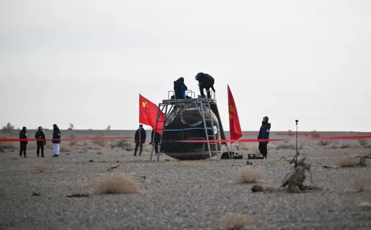 क्या शेनचो-20 अंतरिक्ष यान तोंगफेंग लैंडिंग साइट पर सुरक्षित और सफलतापूर्वक लौटा?