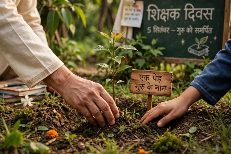 'एक पेड़ गुरु के नाम': 5 सितंबर को UP के सभी वन प्रभागों में शिक्षक दिवस पर पौधरोपण