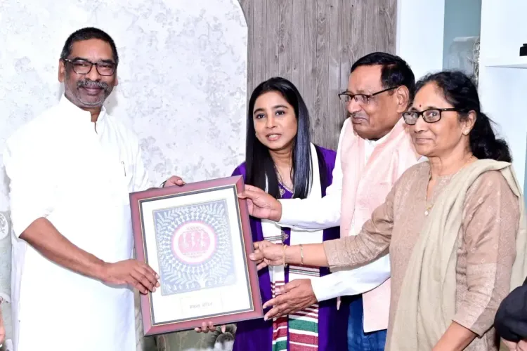 क्या शिल्पा राव की सीएम हेमंत सोरेन से मुलाकात ने झारखंड को गौरवान्वित किया?