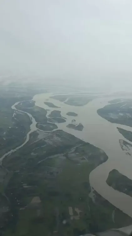 Shivraj, Rijiju conduct aerial survey of flood-hit Arunachal