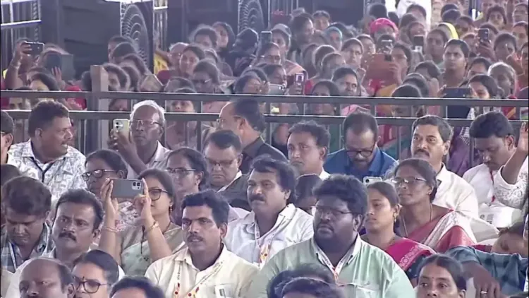 Shivraj Singh Chouhan at National SARAS Mela in Vijayawada