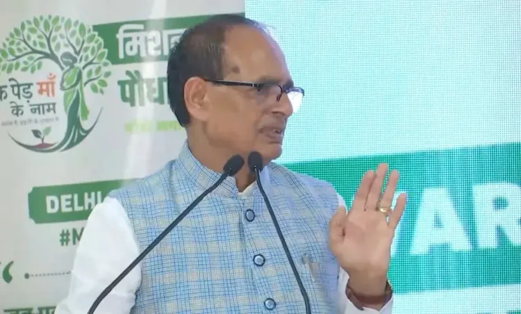 Shivraj Singh Chouhan calls for 'Vriksha Mitra' tree-planting chain
