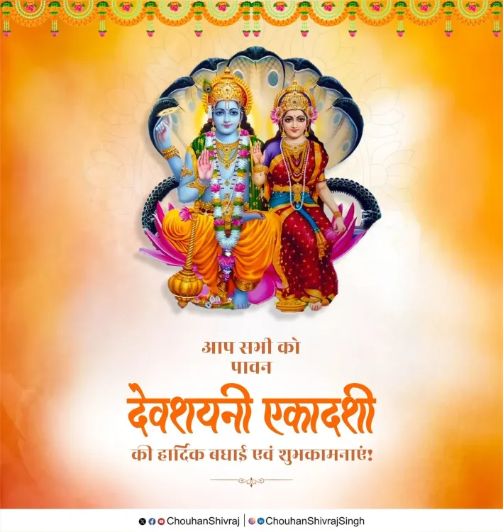 Shivraj Singh Chouhan Greets Nation on Devshayani Ekadashi