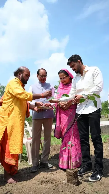 Shivraj Singh Chouhan Urges Tree Planting on Son Kunal's Birthday