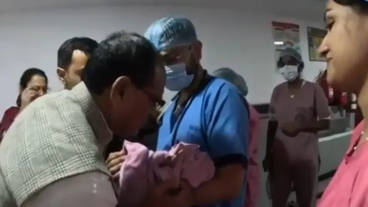 How is Shivraj Singh Chouhan Celebrating His New Role as a Grandfather?