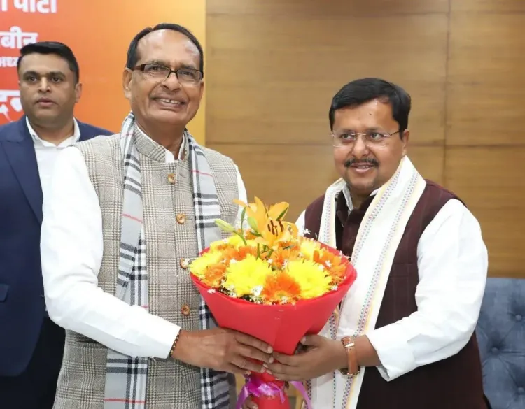 Shivraj Singh Chouhan Wishes BJP's Nitin Nabin on Birthday