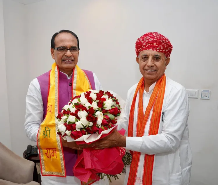 Shivraj Singh Chouhan Wishes Cabinet Colleague on Birthday