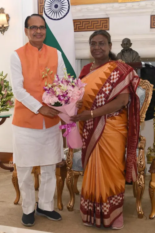 Shivraj Singh Chouhan Wishes President Murmu on Birthday