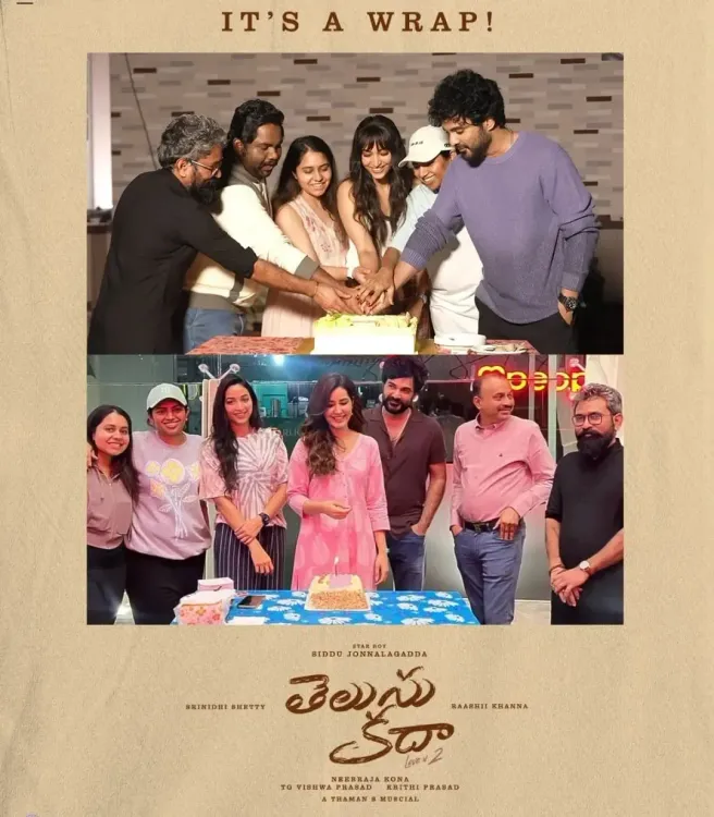 Did the Shooting of Siddhu Jonnalagadda's 'Telusu Kada' Just Conclude?