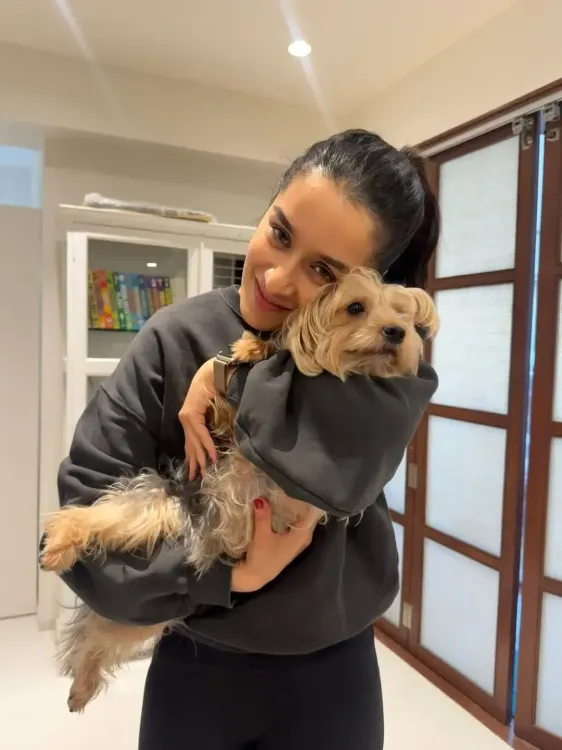 Shraddha Kapoor's Pet Dog Small Turns One: Cake, Cuddles & Cute Moments