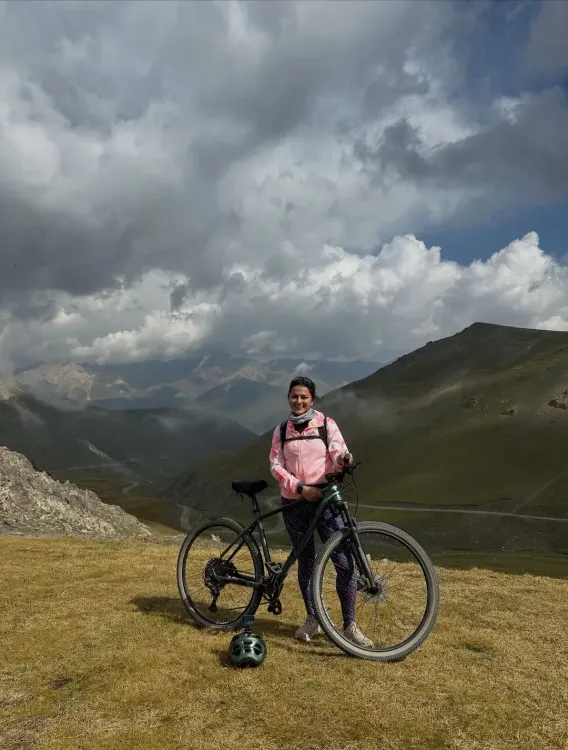 Shraddha Srinath cycles 341 km across Kyrgyzstan in 8-day expedition
