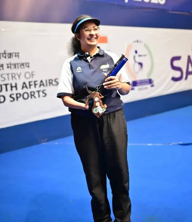 Shrishti Arora wins bronze in women's 10m air pistol at Asian Para Games 2026