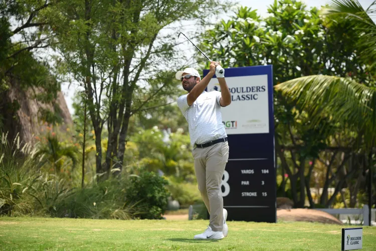 Shubhankar Sharma Takes Commanding Lead at 2026 Boulders Classic