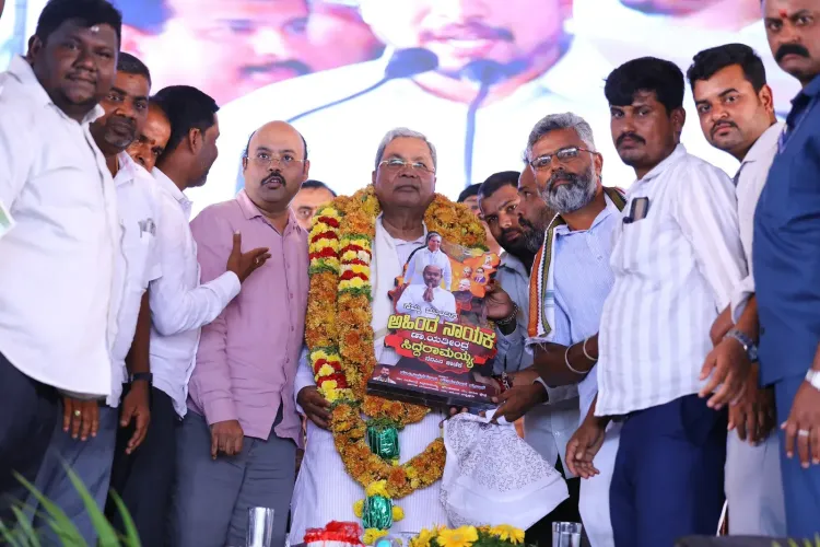 Siddaramaiah Bids Farewell as CM, Launches ₹183 Cr Works in Varuna