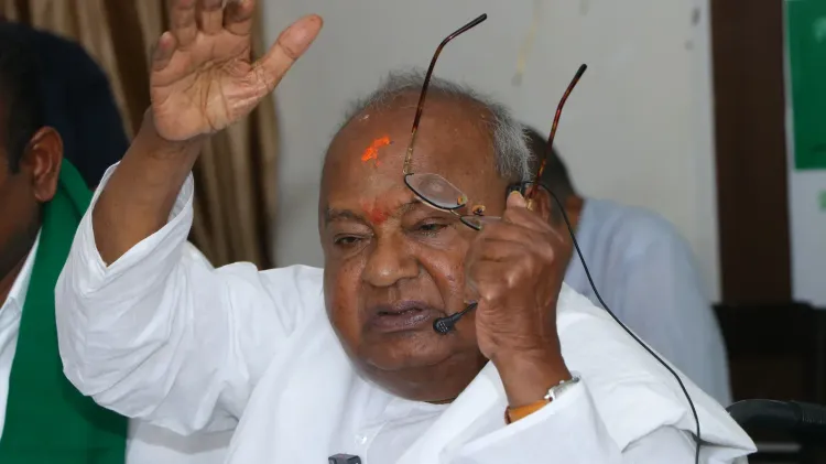 Deve Gowda demands Bidadi township inquiry, targets Siddaramaiah and Shivakumar