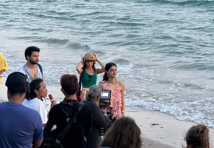 Siddhant Chaturvedi and Ananya Panday's leaked photo ignites rumors of a new project