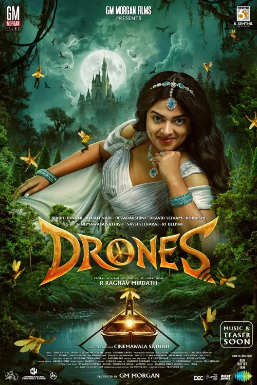 Drones first look: Siddhi Idnani's surrealist Tamil fantasy unveils 3 posters