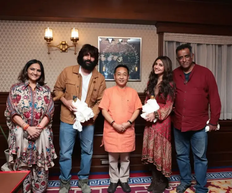 Sikkim's Chief Minister Meets Renowned Filmmaker Anurag Basu and Stars Kartik Aaryan and Sreeleela