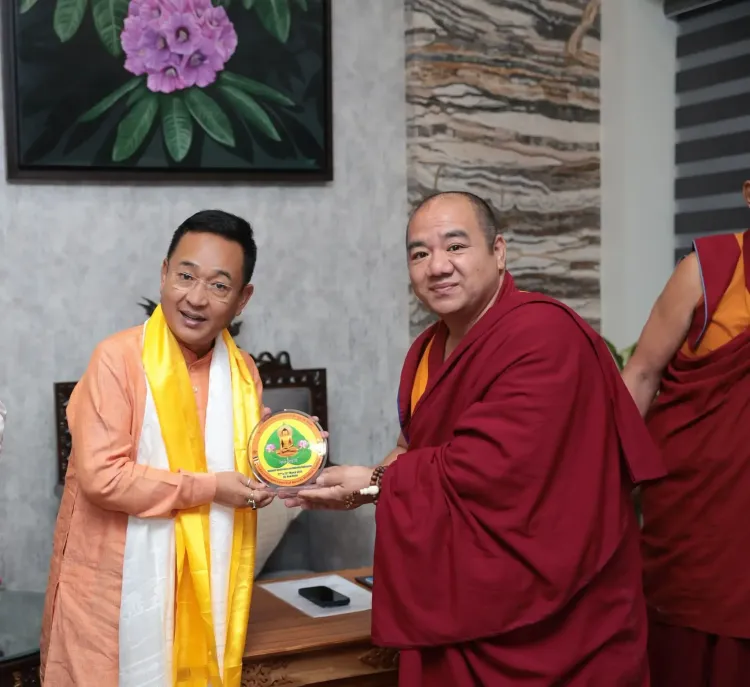 Did Sikkim CM Connect with the Himalayan Council of Nalanda Buddhist Tradition?