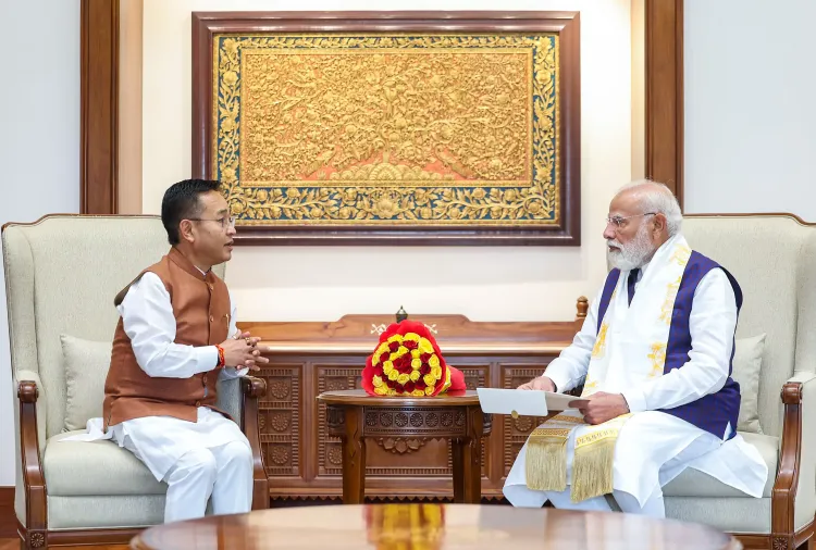 Sikkim's CM Engages PM Modi on Vital Developmental Topics