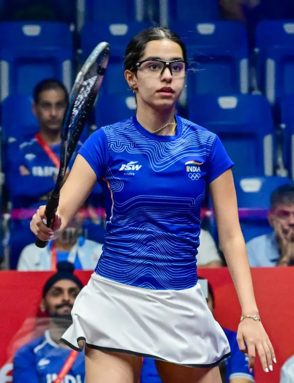 अनाहत सिंह ने 8 बार की वर्ल्ड चैंपियन नूर एलशेरबिनी को हराया, सिलिकॉन वैली ओपन के क्वार्टर फाइनल में पहुँचीं