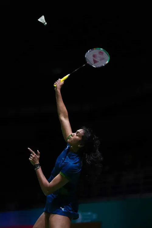 Did Sindhu reach the Malaysia Open semifinals after Yamaguchi's injury retirement?