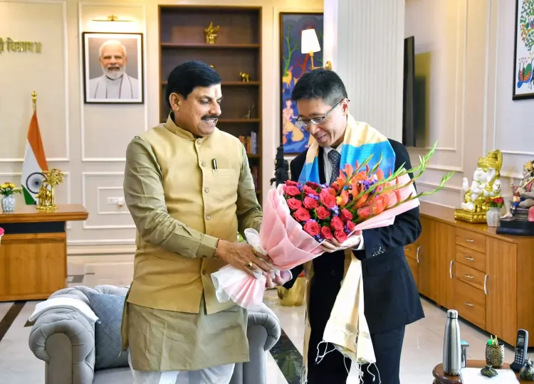 What Did the Singapore Consul General Discuss with CM Mohan Yadav?