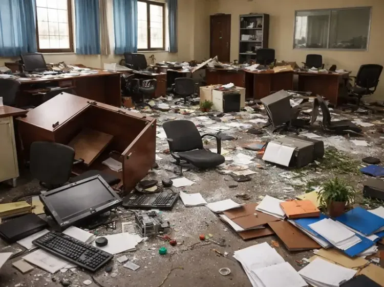 Is Another BDO Office Vandalised in Bengal?