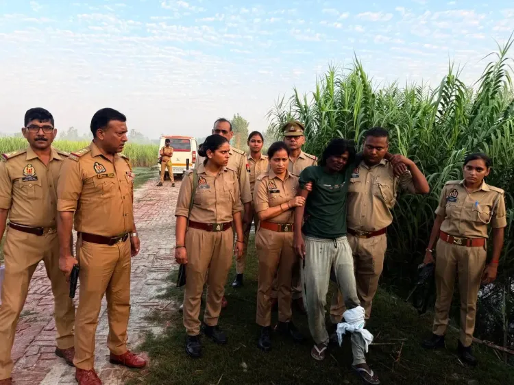 सीतापुर में 6 साल की बच्ची से दुष्कर्म का आरोपी मुठभेड़ में गिरफ्तार, 12 घंटे में पुलिस की कार्रवाई