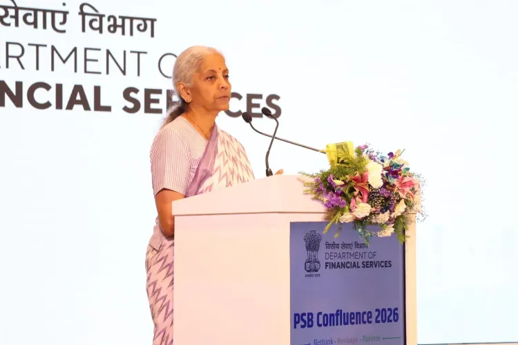Sitharaman addresses PSB Confluence 2026 in New Delhi