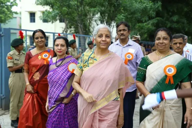 Sitharaman attends SR College's 75th anniversary in Trichy