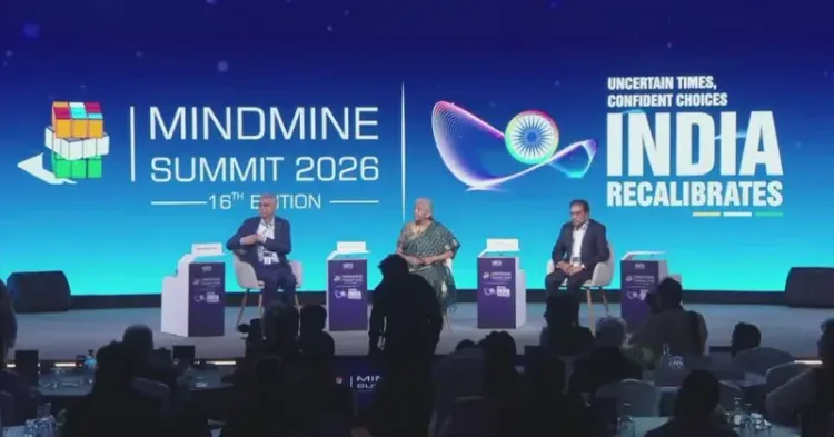 Sitharaman in Fireside Chat at Mindmine Summit 2026