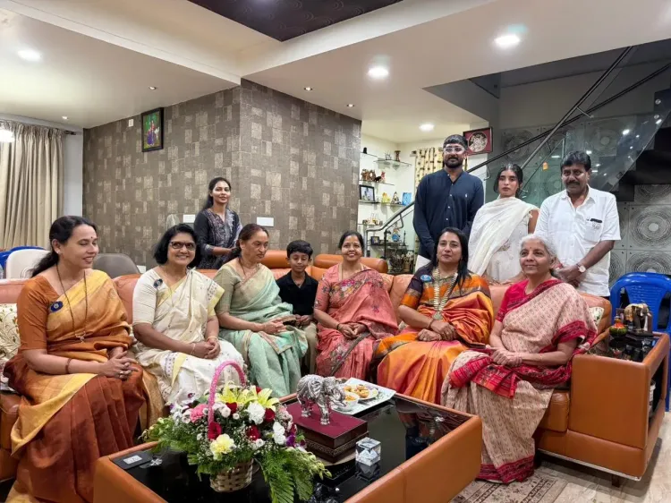 Sitharaman Meets Inner Wheel Clubs Delegation in Bengaluru
