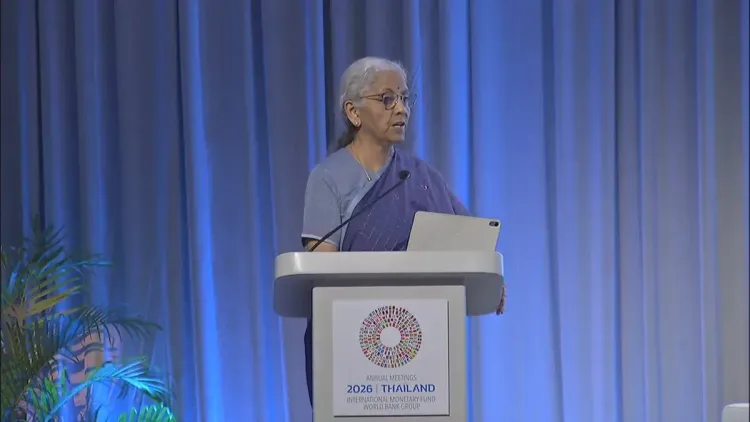 Sitharaman pitches India's urban plans at World Bank-IMF meet